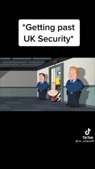 Passing security in UK....