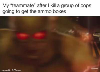 I swear they have a radar that tells them where all the ammo in the map is