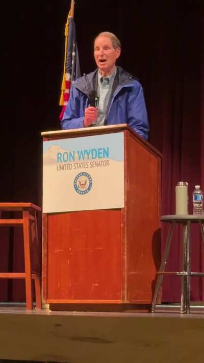 Thank you Ron Wyden for listening to the voices of Oregonians