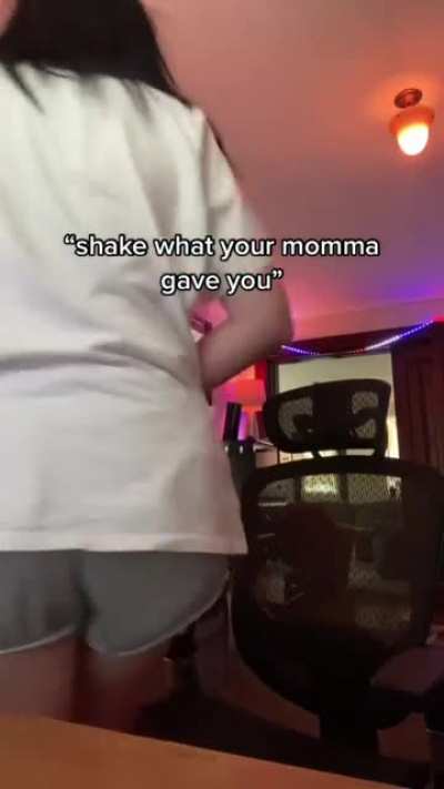 At least she gottem