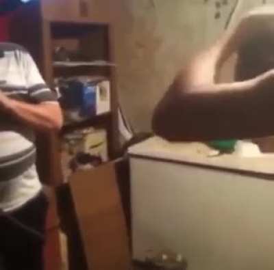Comerade goes to local barber