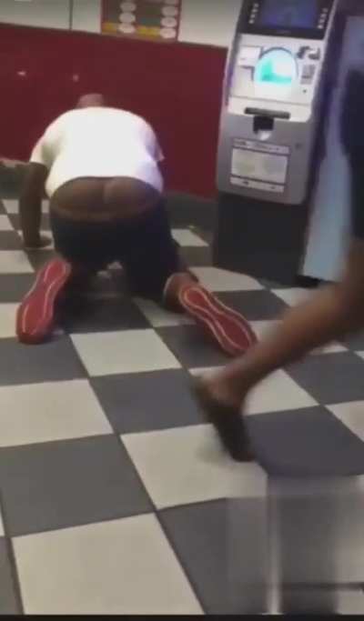 Man goes ballistic towards dude because he called him sexy