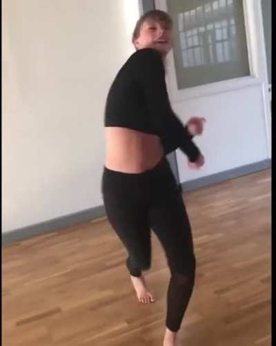 Dancing Barefoot.