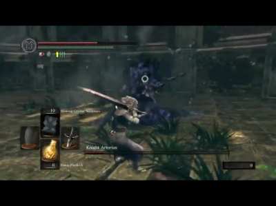 Almost beating Artorias the Abysswalker