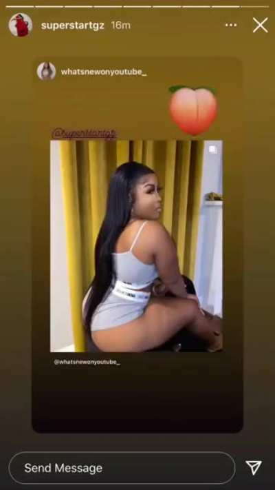 That thing thangin😍🍑🍑🍆😩