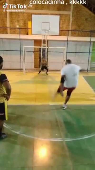 melhor levar gol mesmo
