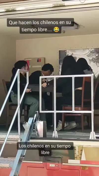 Chilenos cuando tienen la tarde libre y quieren divertirse