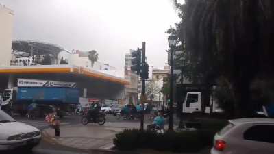 Traslado al festejo del 17 de octubre