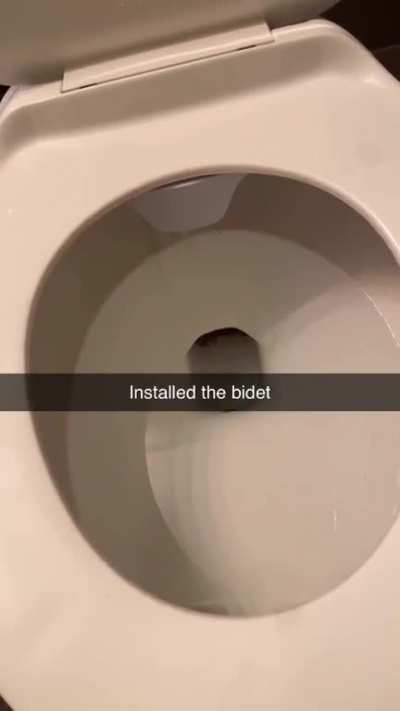 Got my friend a bidet attachment and he sends me this