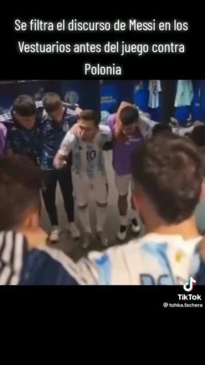 Messi before beat Poland