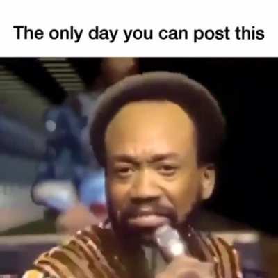 Today is the day