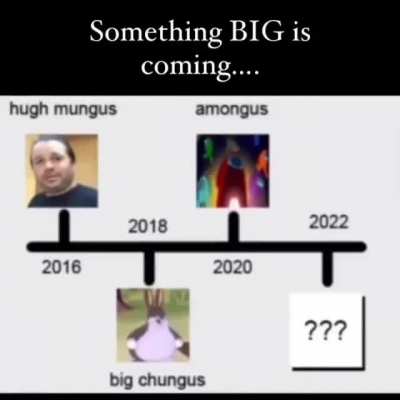 The chungus is among us (cringe post)