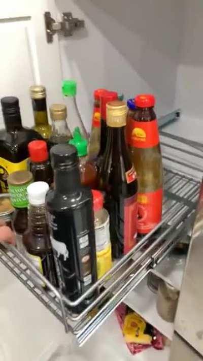 Was excited about my new cabinet organizer