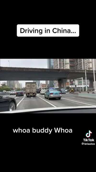 Driving in china