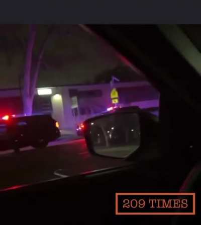 Unaware driver stops high speed chase in Modesto, California