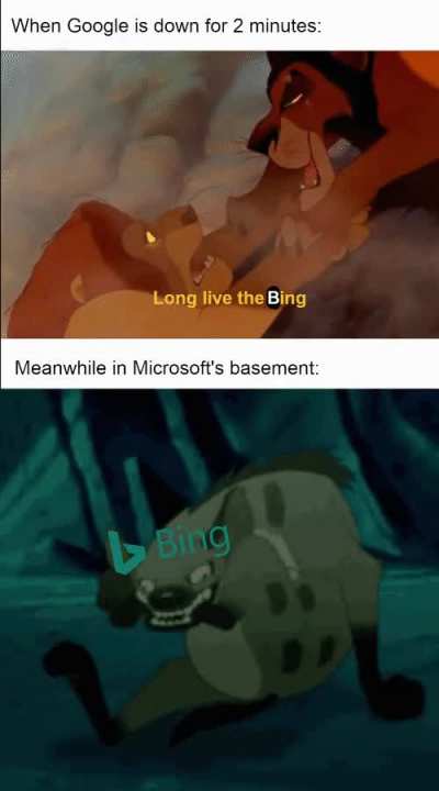 bing goes brrrr