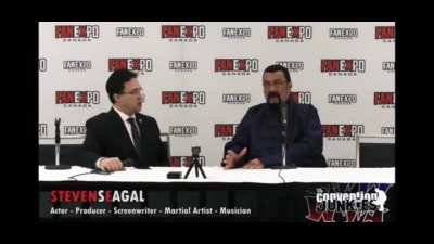 Seagal on Bruce Lee and Gene LeBell.
