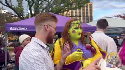 Man encounters real Fairy at pagan pride festival
