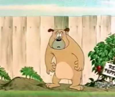 That there’s a funny Tex Avery cartoon, man