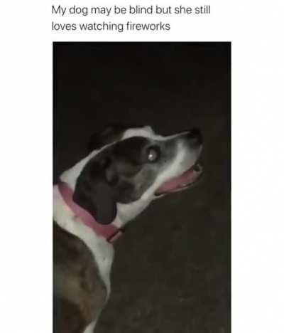 at least she’s excited