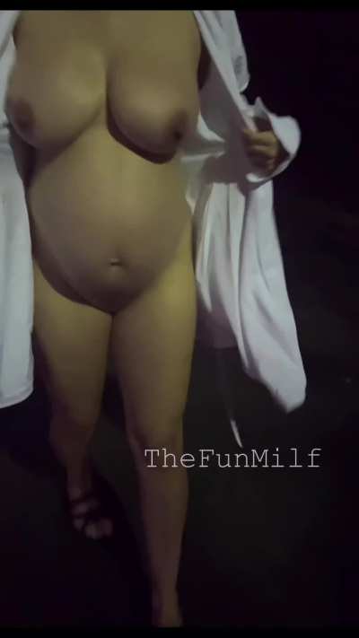 A little fun with a pregnant mom! [GIF]