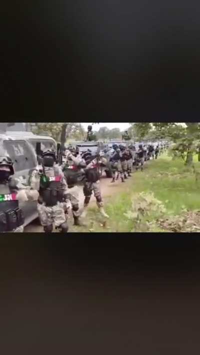 CJNG. Never seen anything like this. SHEESH