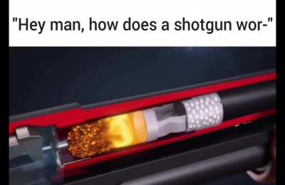 Shotguns am i right?