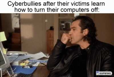 Take that, you shit
