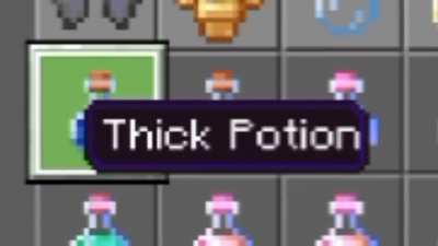 Thick potion