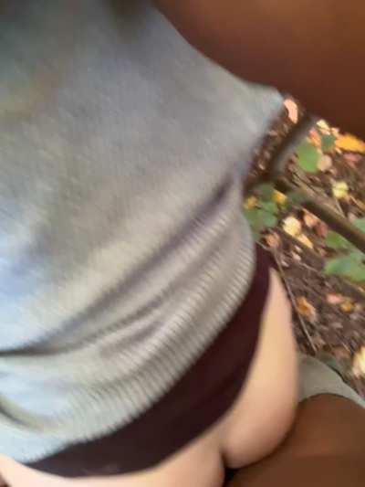 almost caught in the forest