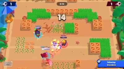 Carl’s gadget allows him to score through walls