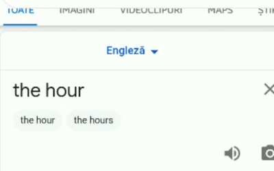 Nothing interesting here. Just a translation from English to Romanian.