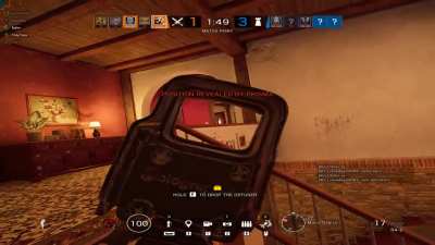 I got an unexpected kill in a game