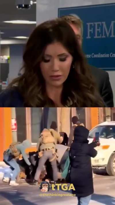 Noem stated Alex Pretti violently approached ICE agents with a 9mm handgun. What is stopping her from being sued for liable to oblivion for lying so much about this incident?