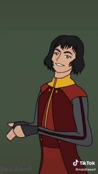 this is gold (by maidraws4 on tiktok) asami and korra are my faves obvi<3