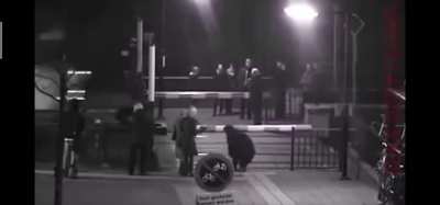 Bruh This Idiots Just Nearly Pass Train Rail Before Get Crash