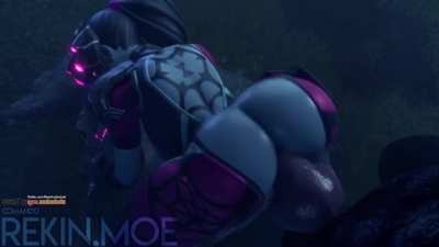Widowmaker bouncing (rekin3d)