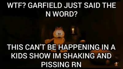 No garlfield not you😥👊🏿