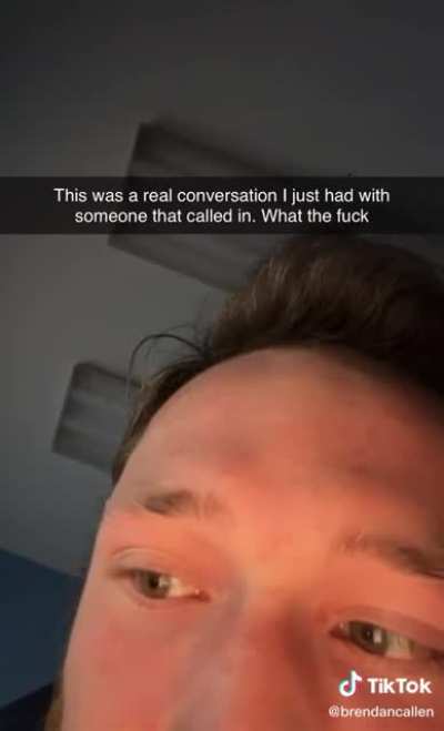 At least he asked nicely?