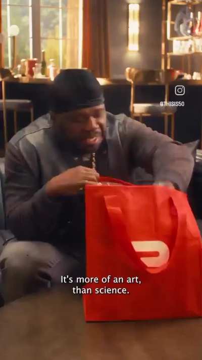 50 uses door-dash commercial to troll