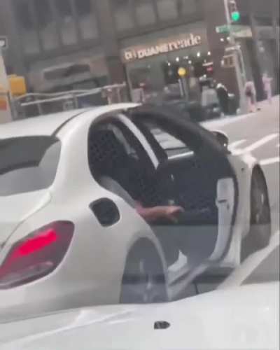 Getting your foot run over and damaging your friends car? Oh, I wish all TikTok dances ended like this.