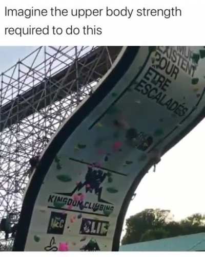 Amazing strength