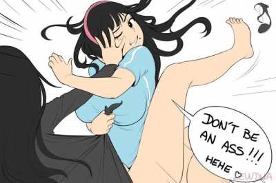 An awkward situation