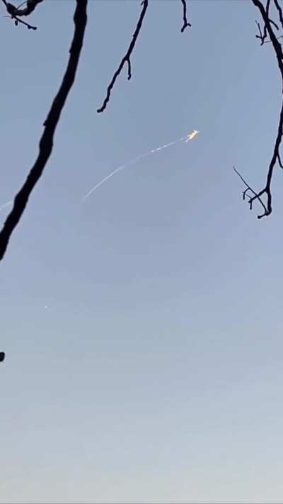 Ukrainian SAM systems intercepting Russian hypersonic missiles over Kyiv, 17th of November 2024