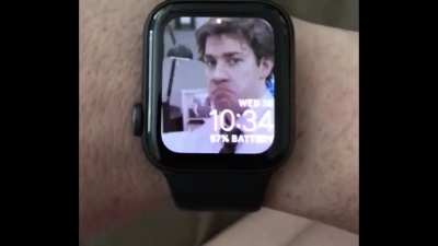 I check the time constantly.