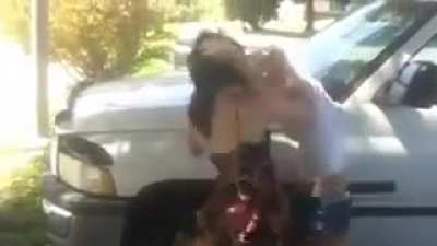 Damn Katie Catfight on a windy day.