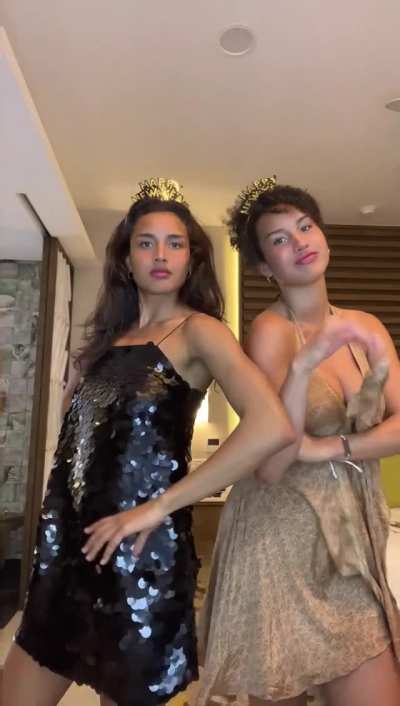 Sofia with her sister