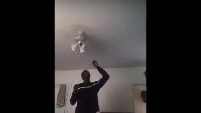 Man’s hand got mangled