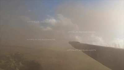 RU POV - A Russian T-72 Obr.2022 getting Hit by Numerous FPV Drones but Carries on Undisturbed - 4th July 2024 