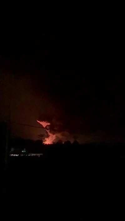 Scene of destruction in Pakistan